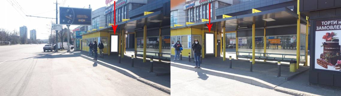 Citylight A in Dnipro (Dnipropetrovsk) Zdp014A2,Naberezna Peremogi st., bila bud. 86 D, navproti ATB Photo 1