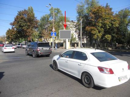 Скроллер A в Днепр (Днепропетровск), 3.14х2.32  просп. Д. Яворницького (К. Маркса) - пл. Соборна (Жовтнева), біля світлофора - 169029 фото 1
