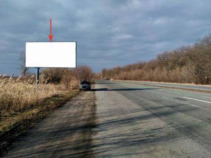 Billboard B in Dnipro (Dnipropetrovsk) N-31, km 25+836 (livoruc), Sose Poltavs'ke, za rozv'azkou na s. Obuhivka, s. Goranivs'ke, ruh vid Dnipra pered s. Partizans'ke Photo 1