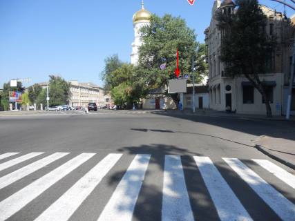 Билборд A в Днепр (Днепропетровск), 3.14х2.32  вул. М. Грушевського (К. Лібкнехта), біля буд. 4а фото 1