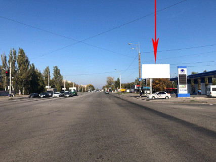 Призма A в Днепр (Днепропетровск), 6х3  просп. Слобожанський (Газети Правда) - вул. Магдалинівська, рух до виїзду з міста, на світлофорі - 230244 фото 1