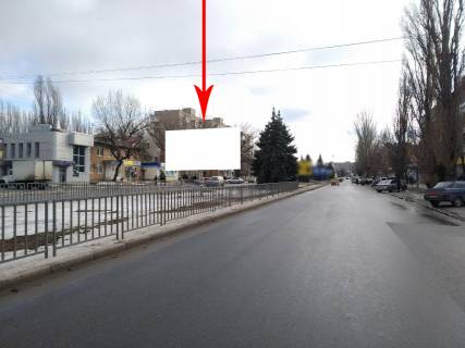 Билборд A в Никополе, 6х3  просп.Електрометалургів, навпроти буд. №9, напрямок руху в центр (РОЗМІР МАТЕРІАЛУ ДЛЯ РОЗМІЩЕННЯ 5,9х2,9) фото 1