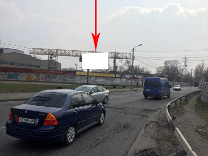 Билборд B в Днепр (Днепропетровск), 6х3  вул. Павлова - вул. Набережна Заводська, на світлофорі фото 1