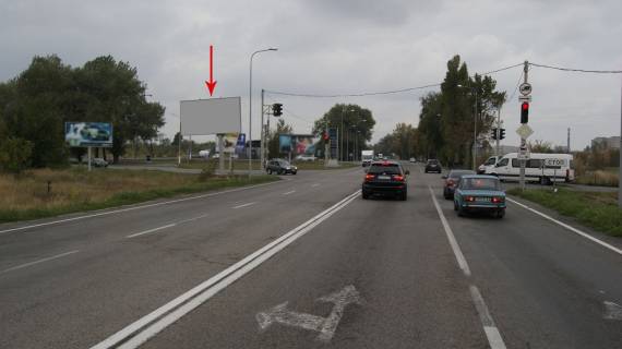 Билборд B в Днепр (Днепропетровск), 6х3  вул.Аеропортівска - вул.Старокодакська, біля світлофора фото 1