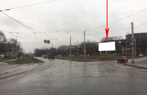 Билборд A в Запорожье, 6х3  В'ячеслава Зайцева (Лермонтова) вул. - Заводська вул., біля цирку (РОЗМІР РЕКЛАМНОГО МАТЕРІАЛУ 5,8х2,8) фото 1