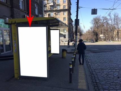 Ситилайт B в Днепр (Днепропетровск) Zdp007B2, Дмитра Яворницького (Карла Маркса) просп. - Гоголя вул., буд. 1 фото 1