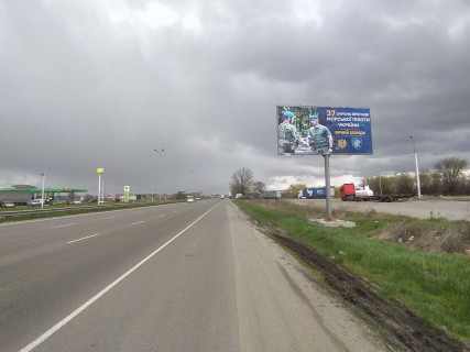 Билборд A в Днепр (Днепропетровск), 6х3  просп. Слобожанський (Газ. Правда), КМ Золоті Ключі, поряд з АЗС ЮКОН та АЗС ВОГ, рух у бік м. Павлоград фото 2