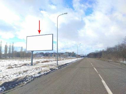 Билборд B в Авіаторську, 6х3  Автошлях Дніпро - Запоріжжя (Н-08), в'їзд до Аеропорту "Дніпро", перед кільцем, рух у бік м. Дніпро фото 1