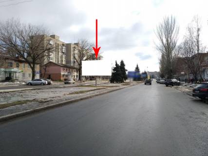Билборд A в Никополе, 6х3  просп.Електрометалургів, навпроти буд. №9, напрямок руху в центр (РОЗМІР МАТЕРІАЛУ ДЛЯ РОЗМІЩЕННЯ 5,9х2,9) фото 1