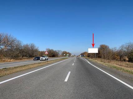 Билборд A в Васильевке, 6х3  Автошлях Дніпро - Запоріжжя (Н-08), поворот на с. Василівка, рух у бік м. Дніпро фото 1