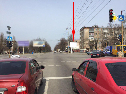 Scrolller, Scroll A in Dnipro (Dnipropetrovsk), 3.14х2.32  prosp. Oleksandra Pola - prosp. Pilipa Orlika, na svitlofori - 169429 Photo 1