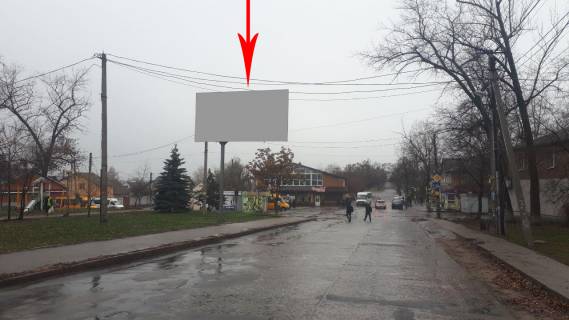 Billboard B in Dnipro (Dnipropetrovsk) s182B,st. Kol's'ka - st. Kosmonavta Volkova, bila zupinki, tupik gromads'kogo transportu Photo 1
