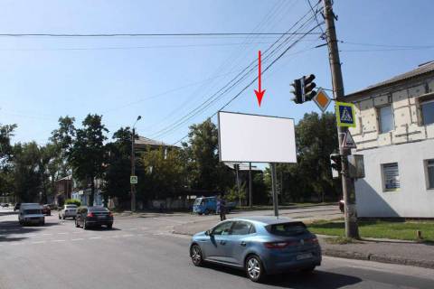 Билборд A в Днепр (Днепропетровск) t019A,вул. Павлова - вул. Академіка Белелюбського (Червонозаводська),  рух в сторону автовокзалу, біля світлофора фото 1