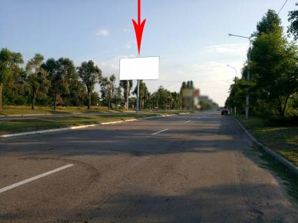 Билборд B в Каменское (Днепродзержинск), 6х3  Єлизаветівське шосе (р-н в'їзду на мостовий перехід через р. Дніпро) фото 1