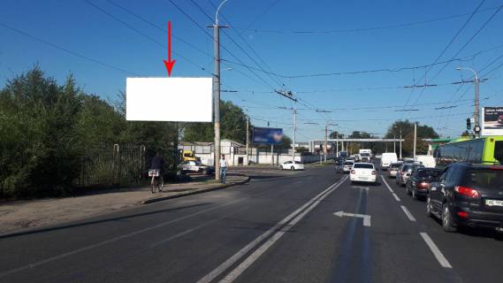 Билборд B в Днепр (Днепропетровск) t215B,вул Калинова - вул. Янтарна фото 1
