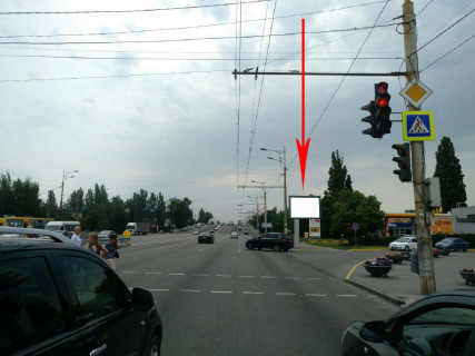 Scrolller, Scroll A in Dnipro (Dnipropetrovsk), 3.14х2.32  prosp. Slobozans'kij v rajoni bud. 31 D, ruh u bik Central'nogo mostu - 181530 Photo 1