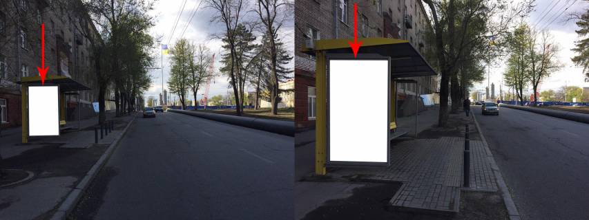 Ситилайт B в Днепр (Днепропетровск) Zdp046B2, Дмитра Яворницького (Карла Маркса) просп., біля буд. 17, після просп.Науки (Гагаріна) фото 1