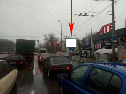 Скроллер A в Днепр (Днепропетровск) t066A6,просп. Олександра Поля (Кірова) - просп. Лесі Українки (Пушкіна), біля "АТБ", біля світлофора - 229837 фото 1