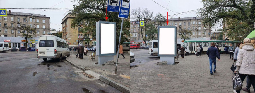 Backlight A in Dnipro (Dnipropetrovsk), X  pl.Staromostova v rajoni bud. 1 Photo 1