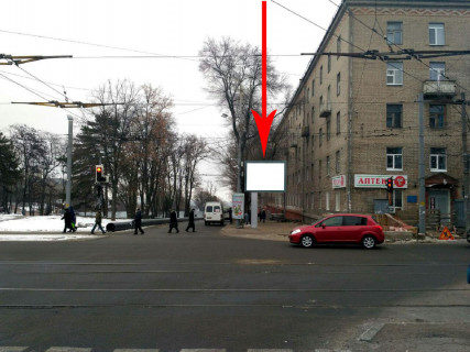 Scrolller, Scroll A in Dnipro (Dnipropetrovsk), 3.14х2.32  prosp. Dmitra Avornic'kogo - prosp. Gagarina, ruh u bik nabereznoi, bila svitlofora - 169607 Photo 1