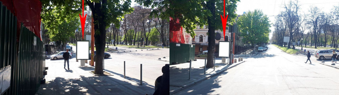 Ситилайт B в Днепр (Днепропетровск), 1.2х1.8  просп. Дмитра Яворницького (Карла Маркса) - вул. Барикадна фото 1