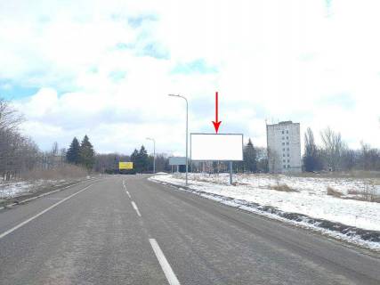 Билборд A в Авіаторську, 6х3  Автошлях Дніпро - Запоріжжя (Н-08), в'їзд до Аеропорту "Дніпро", перед кільцем, рух до Аеропорту фото 1