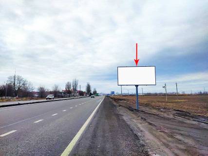 Білборд, Бігборд (Борд)  A у Дніпро (Дніпропетровськ), 6х3  Донецьке шосе - вул. Василя Сухомлинського (Радгоспна), в'їзд до Дніпра, рух у бік ТЦ "Караван" Фото 1