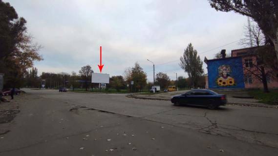 Білборд, Бігборд (Борд)  A у Марганці, 6х3  перехрестя вул. Паркова та Лермонтова (навпроти буд. 2-А по вул. Паркова) Фото 1