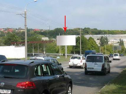 Билборд B в Днепр (Днепропетровск), 6х3  вул. Космічна, Дитяча лікарня, шиномонтаж фото 1