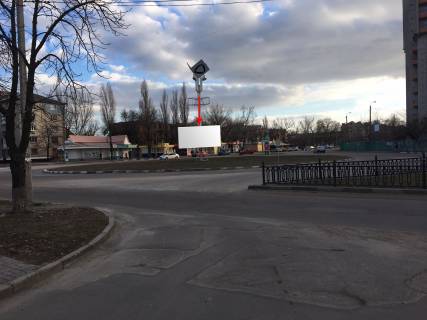 Білборд, Бігборд (Борд)  A у Нікополі, 6х3  Нп29А, на перехресті пр.Трубніків та вул. І.Богуна (біля ЦУМу) Фото 1