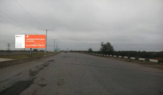 Билборд A в Каменское (Днепродзержинск), 6х3  мостовий перехід через р. Дніпро (на розділовій смузі)(7) рух з правого на лівий берег фото 1