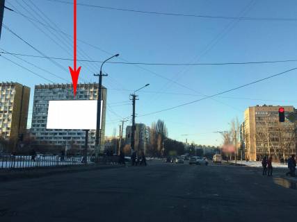 Билборд B в Днепр (Днепропетровск) t100B,просп. Героїв - бульв. Слави, біля світлофора фото 1