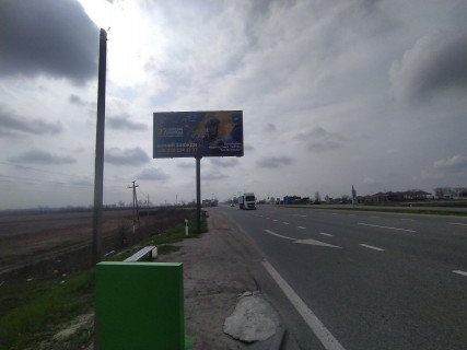 Билборд B на трассах Днепровской области, 6х3  Автошлях Дніпро - Кривий Ріг (М-30), поворот на м. Кам'янське, навпроти "Бика", біля АЗС Дніпронафта, рух у бік м. Кривий Ріг фото 3