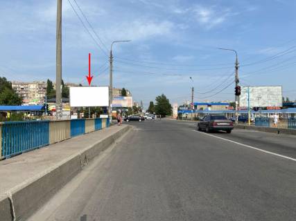 Билборд B в Каменское (Днепродзержинск), 6х3  просп. Металургів - просп. Героїв АТО фото 1