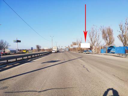 Билборд A в Подгородном, 6х3  просп. Слобожанський (Газ. Правда), поворот на Метро, через дорогу, виїзд з міста на Підгородне), біля світлофора фото 1
