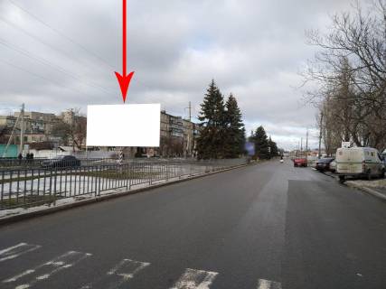 Білборд, Бігборд (Борд)  A у Нікополі, 6х3  просп.Електрометалургів, навпроти зупинки, напрямок руху з центру (РОЗМІР МАТЕРІАЛУ ДЛЯ РОЗМІЩЕННЯ 5,9х2,9) Фото 1