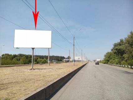 Билборд A в Каменское (Днепродзержинск) дз16А2,Мостовий перехід через Дніпро, зїзд, біля АЗС "WOG", рух з правого на лівий берег фото 1