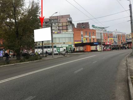 Билборд B в Днепр (Днепропетровск) s107B,вул. Марії Лисиченко (Героїв Громадянської війни), в районі буд. №17, до ТРЦ КАРАВАН фото 1