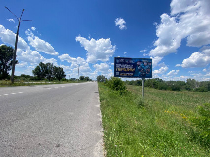 Билборд A в Новоселовке, 6х3  Автошлях Дніпро - Павлоград (М-30), поворот на с. Новоселівка, навпроти бази відпочинку Очерет, рух у бік м. Дніпро фото 1