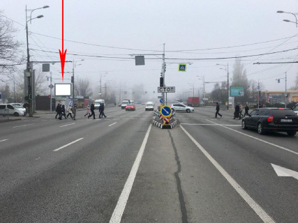Backlight B in Dnipro (Dnipropetrovsk), 3.14х2.32  prosp. Slobozans'kij - st. Stoletova, navproti TC Nasa pravda, na svitlofori Photo 1