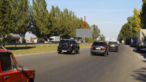 Билборд B в Днепр (Днепропетровск) s088Б,вул. Донецьке шосе, 30 (АЗС-біля Березинського ринку), ви'їзд з міста фото 1