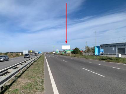 Білборд, Бігборд (Борд)  A у Дніпро (Дніпропетровськ), 6х3  Донецьке шосе, поворот на Золоті ключі, біля АЗС ВОГ, виїзд з м. Дніпро Фото 1
