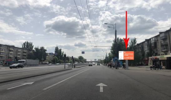 Скролер, Скрол A у Дніпро (Дніпропетровськ), 3.14х2.32  Слобожанський (Газети Правда) пр.) в районі буд. №13, біля маг. "EVA", на зупинці, на світлофорі - 181523 Фото 1
