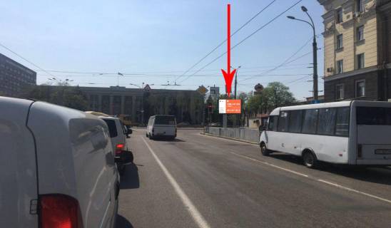 Скроллер A в Днепр (Днепропетровск), 3.14х2.32  вул. Робоча в районі буд. 178, на світлофорі - 181479 фото 1