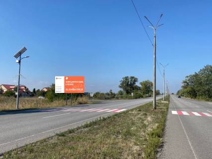Билборд B в Новоселовке, 6х3  Автошлях Дніпро - Павлоград (М-30), поворот на с. Новоселівка та с. Пісчанка, готель ГУДЗОН, рух у бік м. Дніпро фото 1