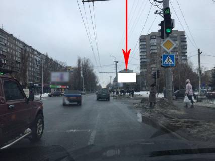 Билборд A в Днепр (Днепропетровск) t044A,вул. Калинова - вул. Зразкова (колишня Академіка Образцова), біля світлофора фото 1
