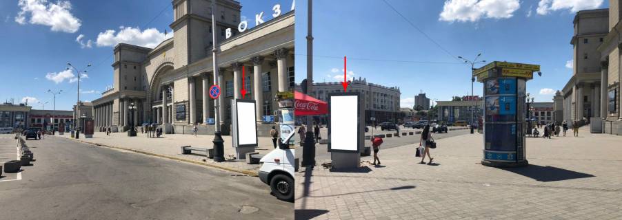 Билборд A в Днепр (Днепропетровск), X  пл. Вокзальна, 11 (4) фото 1