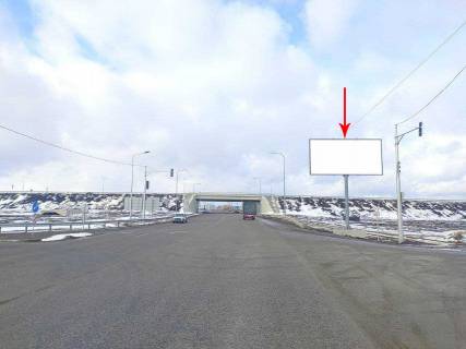 Билборд A в Днепр (Днепропетровск) Автодорога рух з аеропорту " Дніпро" , перед віадуком фото 1