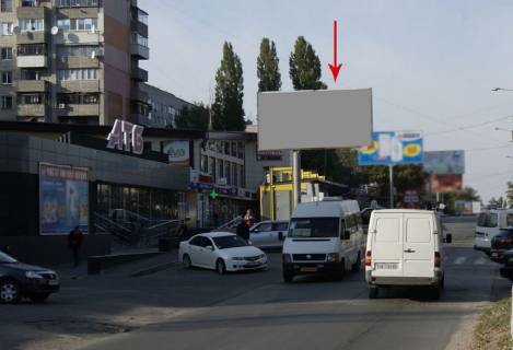 Билборд B в Днепр (Днепропетровск) 040Б,вул. 20-річчя Перемоги, 29 (біля супермаркету АТБ, ж/м Придніпровськ) фото 1