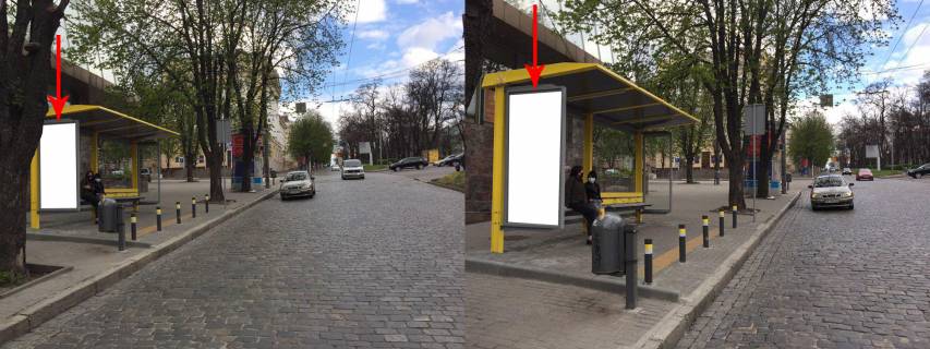 Ситилайт B в Днепр (Днепропетровск) Zdp047B2,Дмитра Яворницького (Карла Маркса) просп., біля буд. 34, після вул. Володимира Вернадського (Дзержинського) фото 1